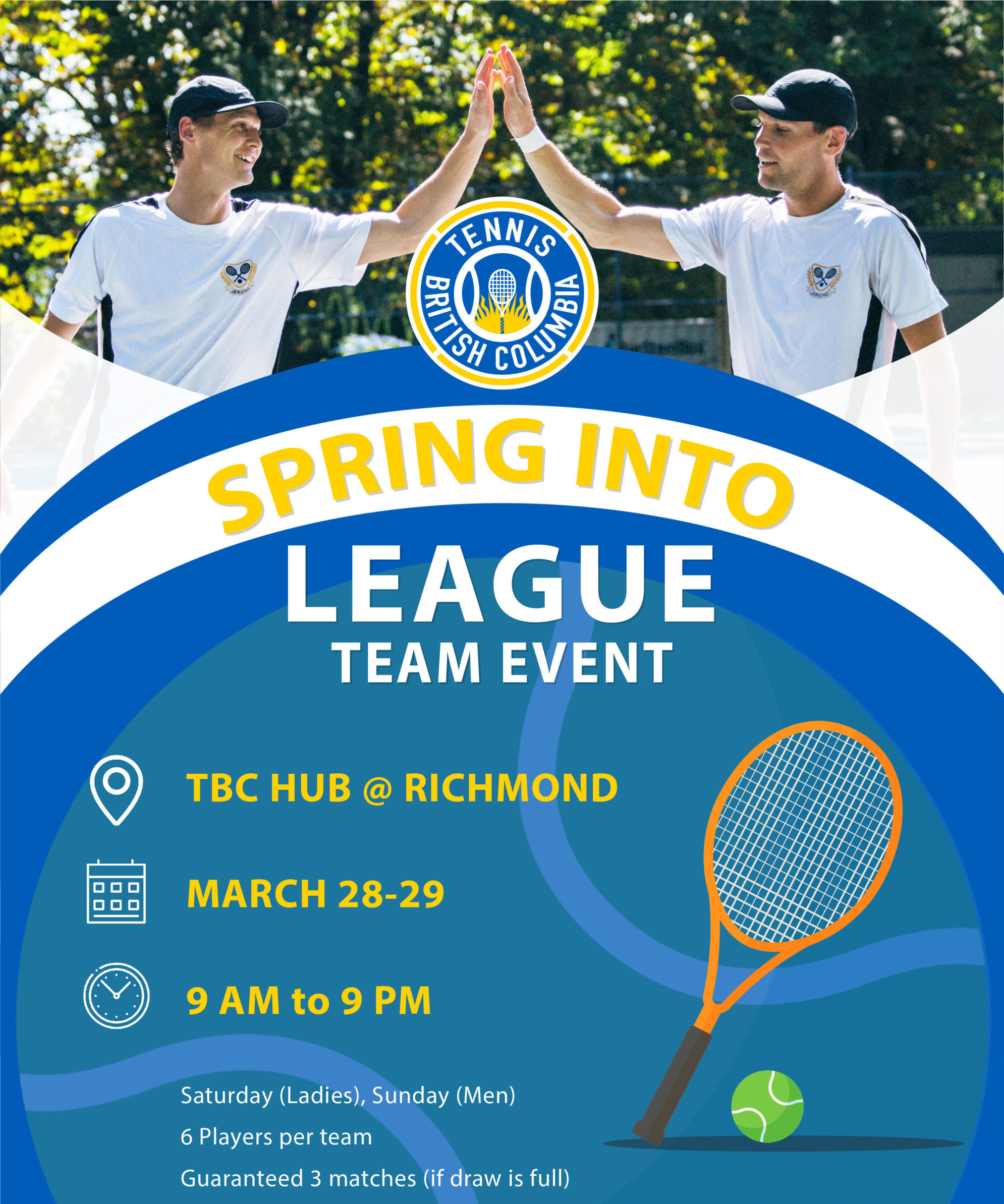 Spring into League Team Event 2020